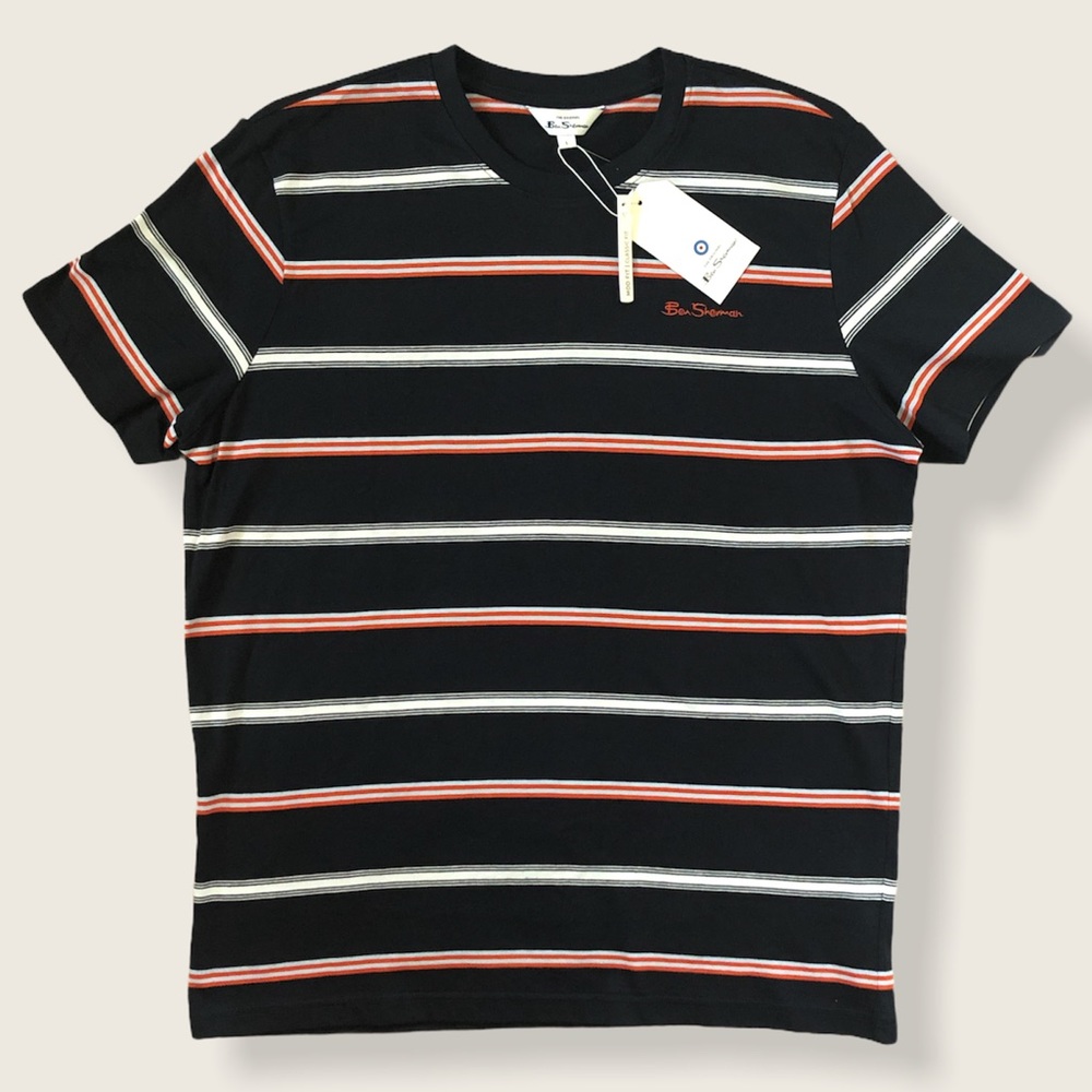 BEN SHERMAN STRIPES TEE (L)